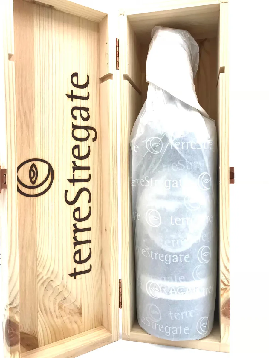 2020 Terre Stregate "Caracara" Falanghina Limited Production 0,75lt. Wooden box