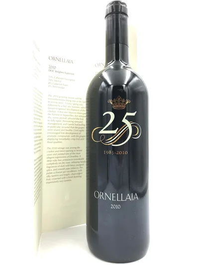 2010 Ornellaia "25th Anniversary" La Celebrazione Bolgheri DOC Superiore